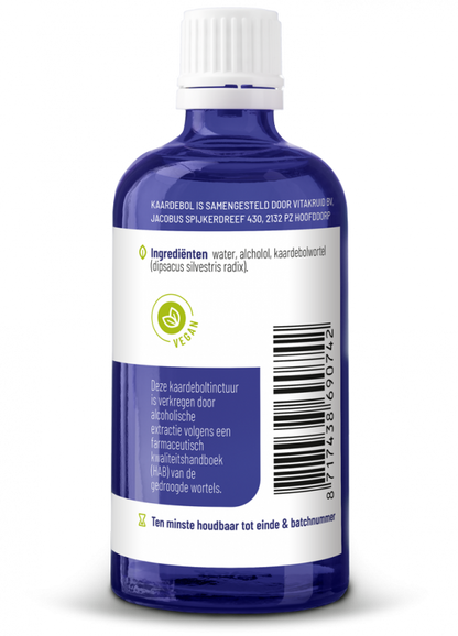 Vitakruid Kaardebol wortel tinctuur extractie volgens HAB 100.00 Milliliter