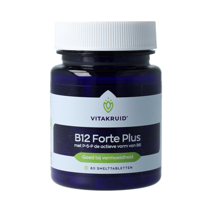 Vitakruid B12 Forte Plus 3.000 met P-5-P 60.00 Smelttabletten