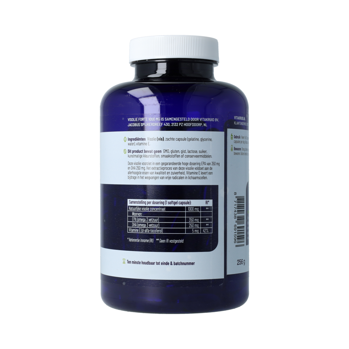 Vitakruid Visolie Forte 1000 TG 180.00 Softgels