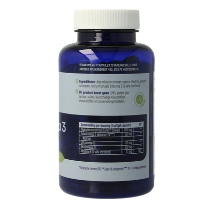Vitakruid Vegan omega 3 1000 triglyceriden 300 DHA 100 EPA 90.00 Softgels