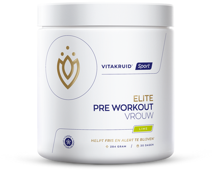 Vitakruid Elite pre workout vrouw 284.00 Gram
