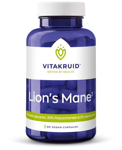 Vitakruid Lions mane 90.00 Vegetarische capsules