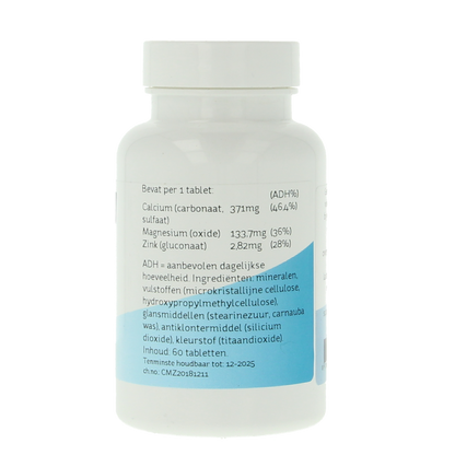 Nova Vitae Calcium magnesium zink 60.00 Tabletten