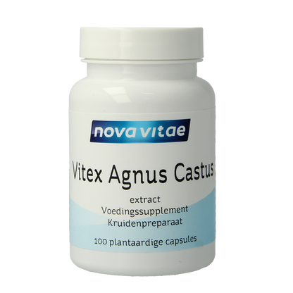 Nova Vitae Vitex agnus castus (hele bes) 100.00 Vegetarische capsules