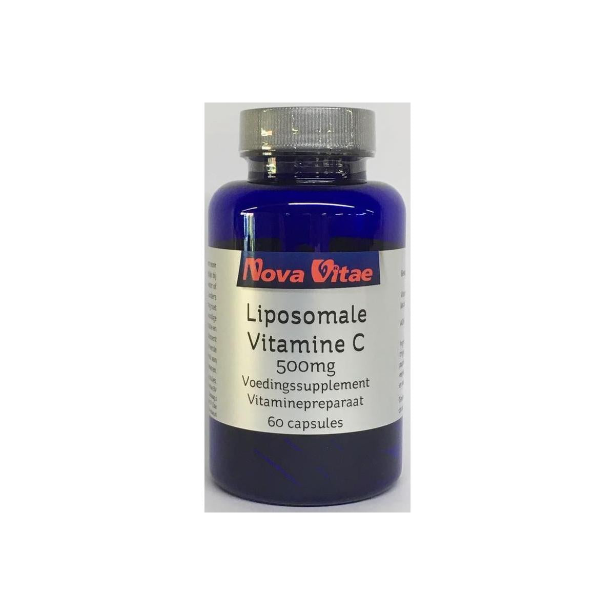 Nova Vitae Liposomaal vitamine C capsules 60.00 Vegetarische capsules