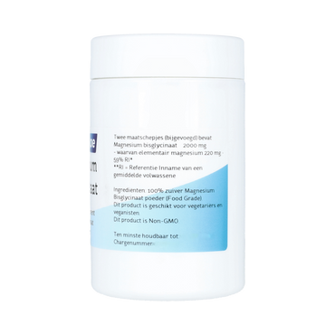 Nova Vitae Magnesium bisglycinaat poeder 200.00 Gram
