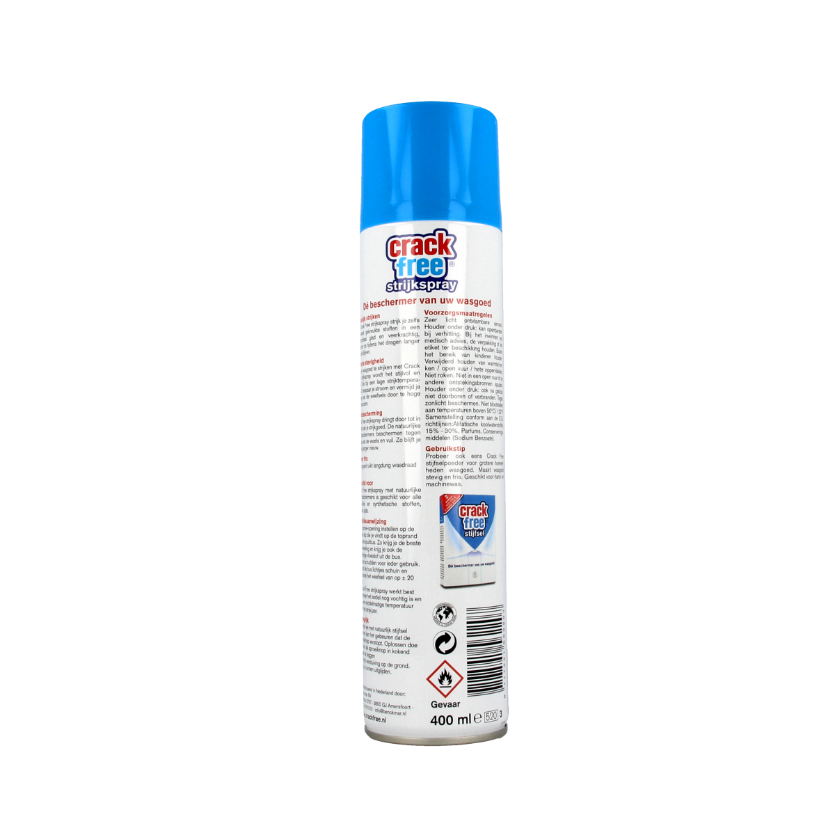 Crackfree Strijkspray 400.00 Milliliter