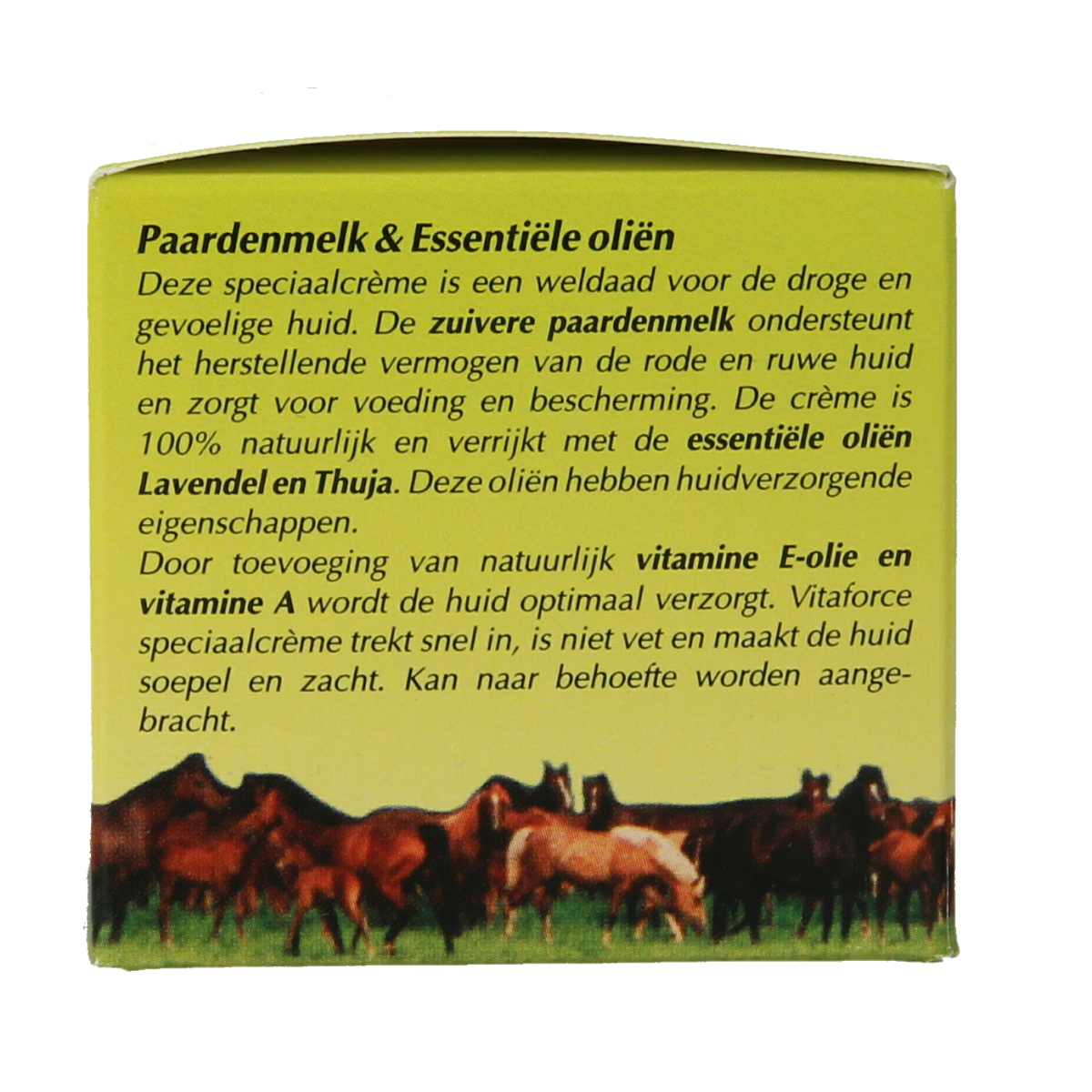 Vitaforce Paardenmelk speciaalcreme 50.00 Milliliter