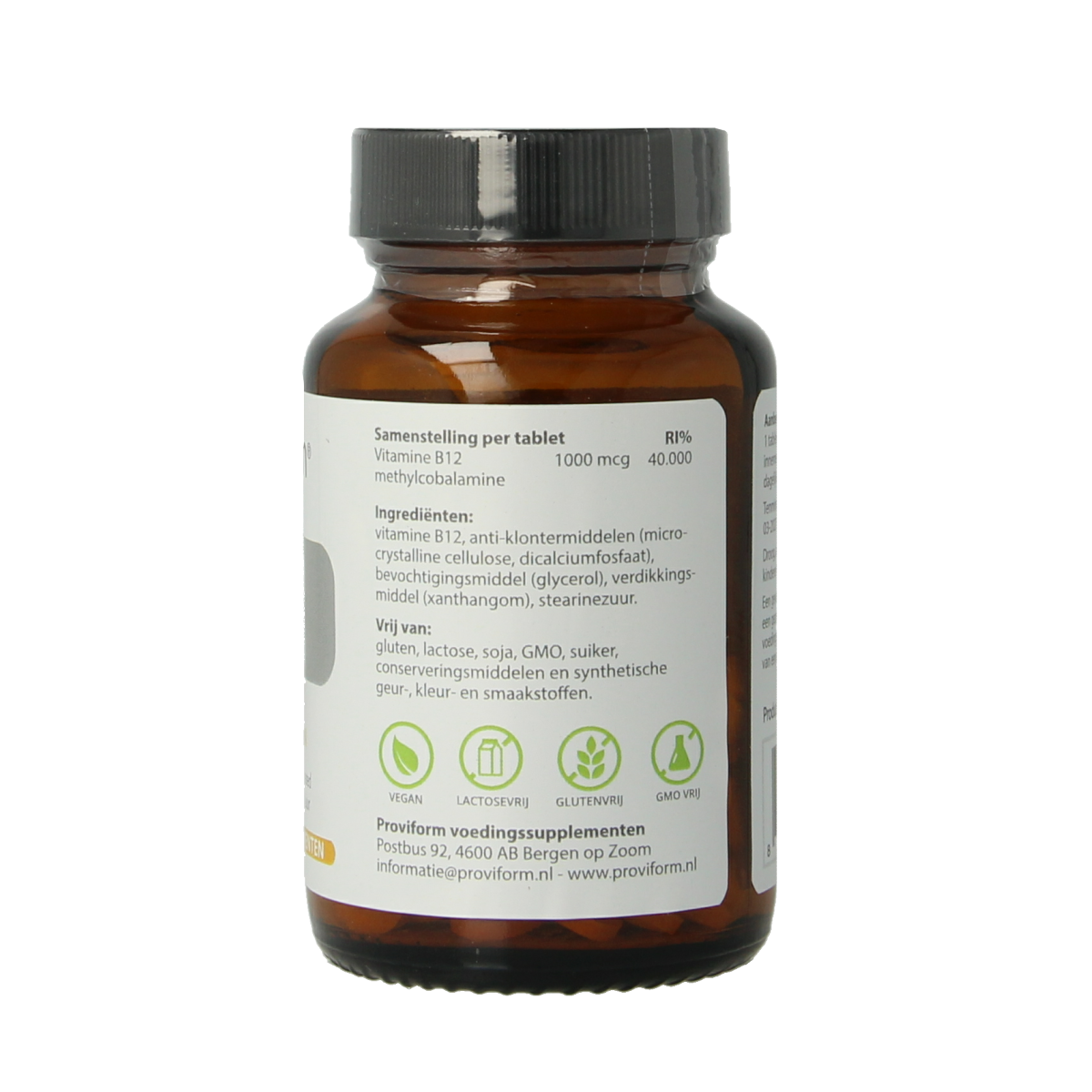 Proviform Vitamine B12-1000mcg TR methylcobalamine 90.00 Tabletten