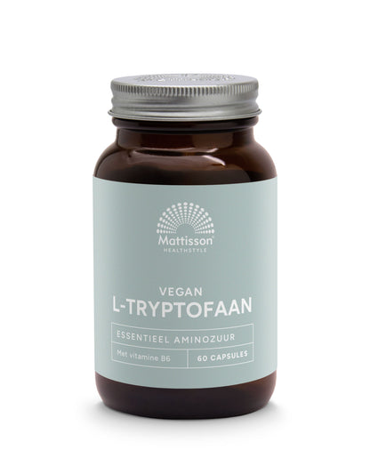 Mattisson L-Tryptofaan 500mg met B6 60.00 Vegetarische capsules
