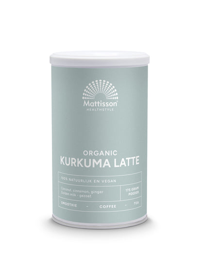 Mattisson Latte kurkuma goldenmilk gezoet kaneel - kokos bio 175.00 Gram