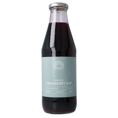 Mattisson Cranberrysap bio 750.00 Milliliter