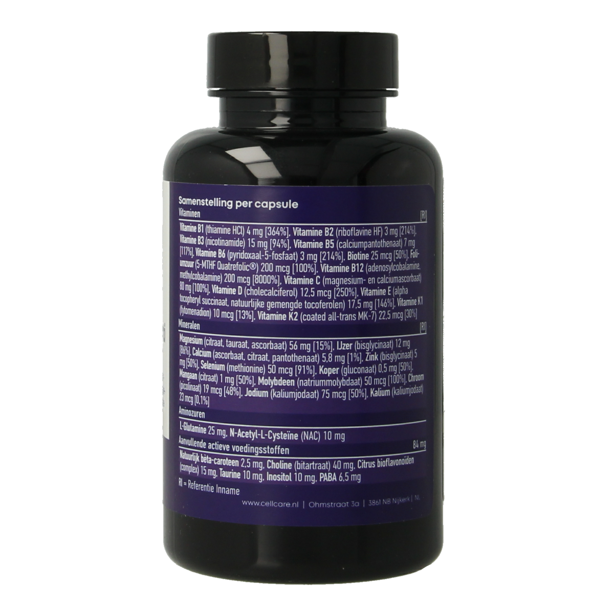 CellCare Zwangerschapsmulti 60.00 Capsules