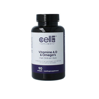 CellCare Vitamin A D & omega's 90.00 Softgels