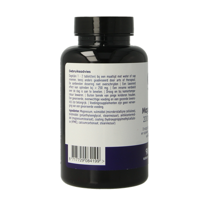 CellCare Magnesium 200mg elementair  90.00 Tabletten