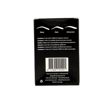 Christian Faye Eyebrow stencil set SPA 1.00 Set