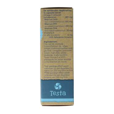 Testa Omega 3 algenolie 300mg DHA + 150mg EPA vegan 45.00 Softgels