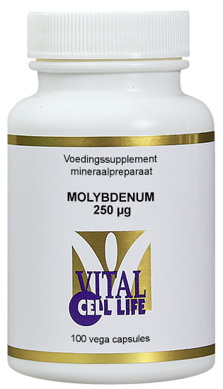 Vital Cell Life Molybdenum 250 mcg 100.00 Capsules