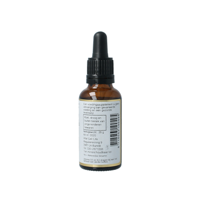 Vital Cell Life Vitamine D3 & K2 druppels 30.00 Milliliter