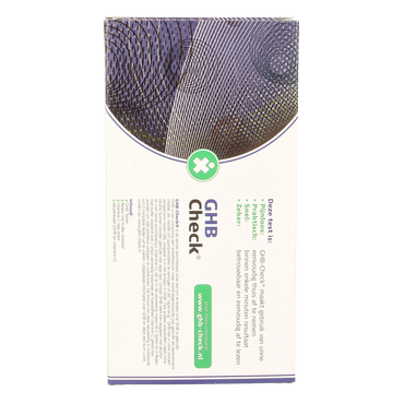 Testjezelf.nu GHB Check 2 testen 2.00 Stuks