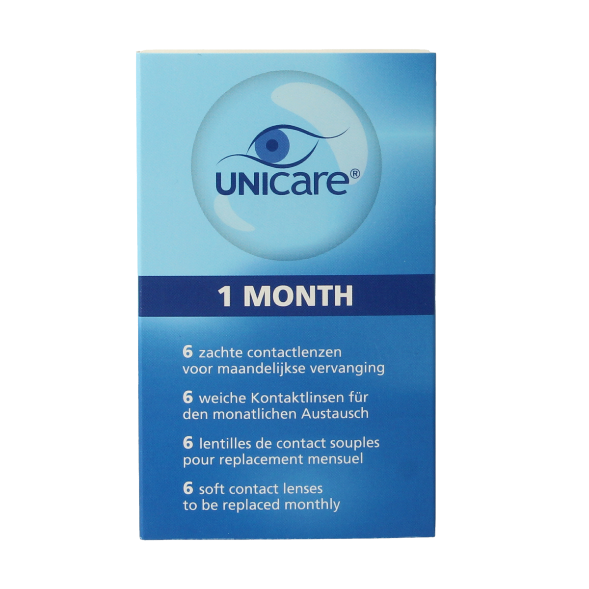 Unicare Maandlenzen +2.50 6.00 Stuks