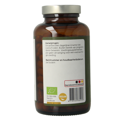 Hanoju Reishi paddenstoelen bio 150.00 Vegetarische capsules