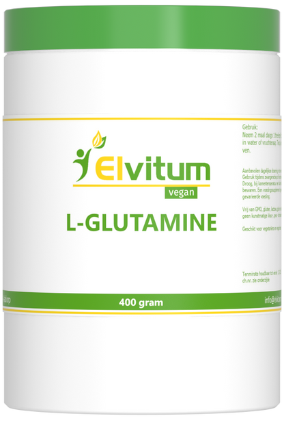 Elvitum  L-Glutamine 400.00 Gram