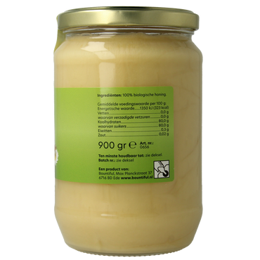 Bountiful Honing weidebloemen creme bio 900.00 Gram