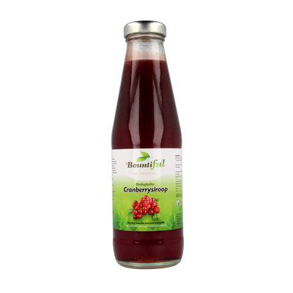 Bountiful Cranberrysiroop bio 500.00 Milliliter
