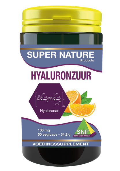 SNP Hyaluronzuur 100mg 60.00 Vegetarische capsules