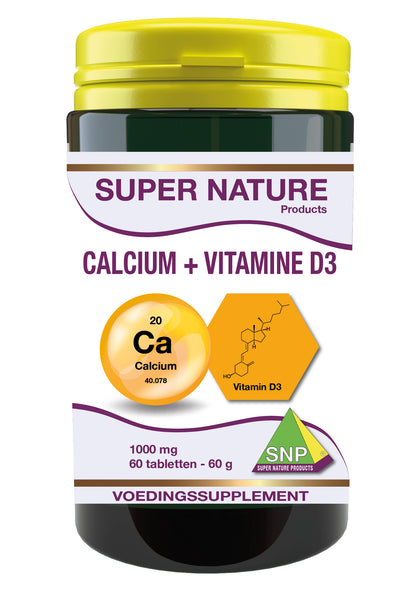 SNP Calcium vitamine D3 1000 mg 60.00 Tabletten