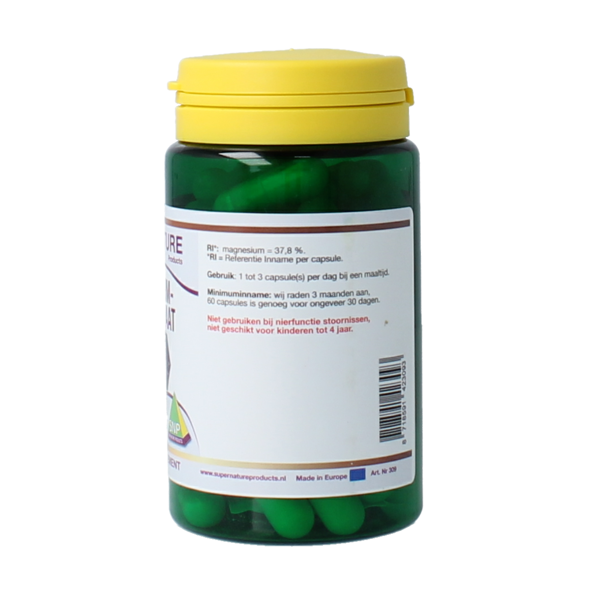 SNP Magnesium bisglycinaat 140mg 60.00 Capsules