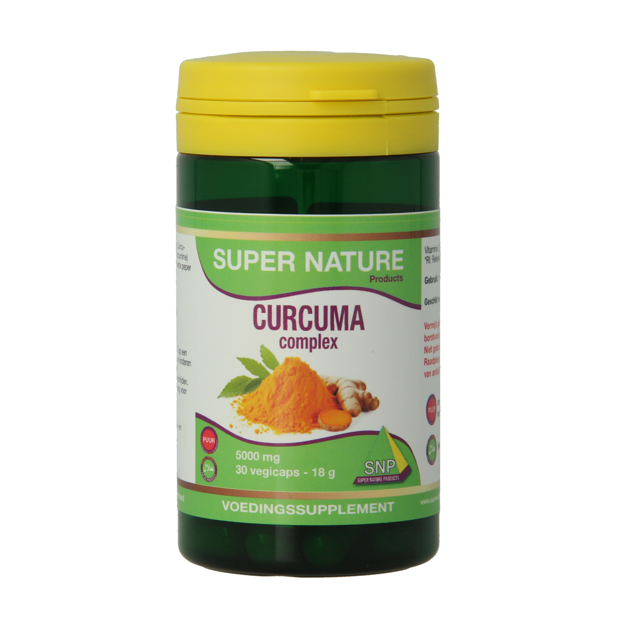 SNP Curcuma complex 5000mg 30.00 Vegetarische capsules