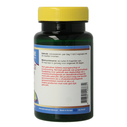 SNP Rode gist rijst monacoline K vrij 30.00 Vegetarische capsules