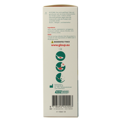 Gloup Original medicatie inname gel aardbei banaan 150.00 Milliliter
