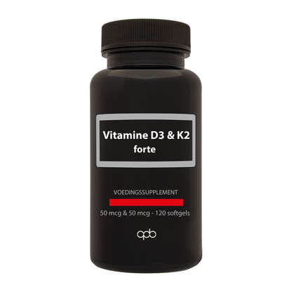 APB Holland Vitamine D3 50mcg & K2 50mcg forte 120.00 Softgels