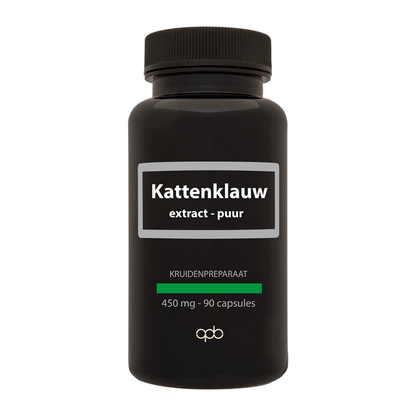 APB Holland Kattenklauw extract puur 450mg 90.00 Capsules