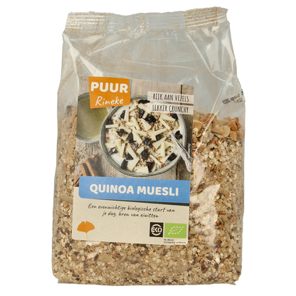 Puur Rineke Quinoa muesli bio 600.00 Gram