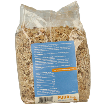 Puur Rineke Quinoa muesli bio 600.00 Gram