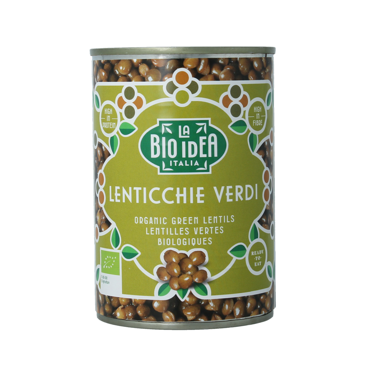 La Bio Idea Groene linzen bio 400.00 Gram