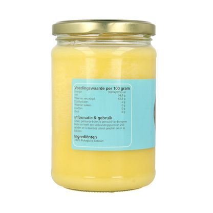 Vitiv Ghee geklaarde boter bio 500.00 Gram
