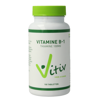 Vitiv Vitamine B1 100mg 100.00 Tabletten