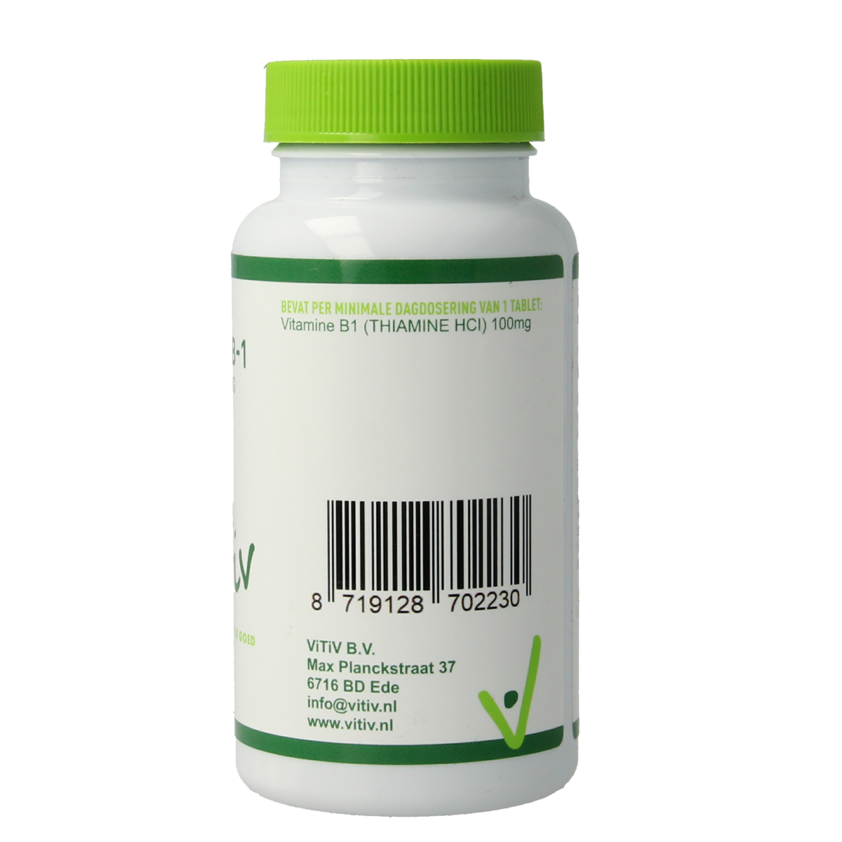 Vitiv Vitamine B1 100mg 100.00 Tabletten