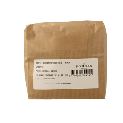 Jacob Hooy Kruizemunt gesneden/mentha cr 250.00 Gram