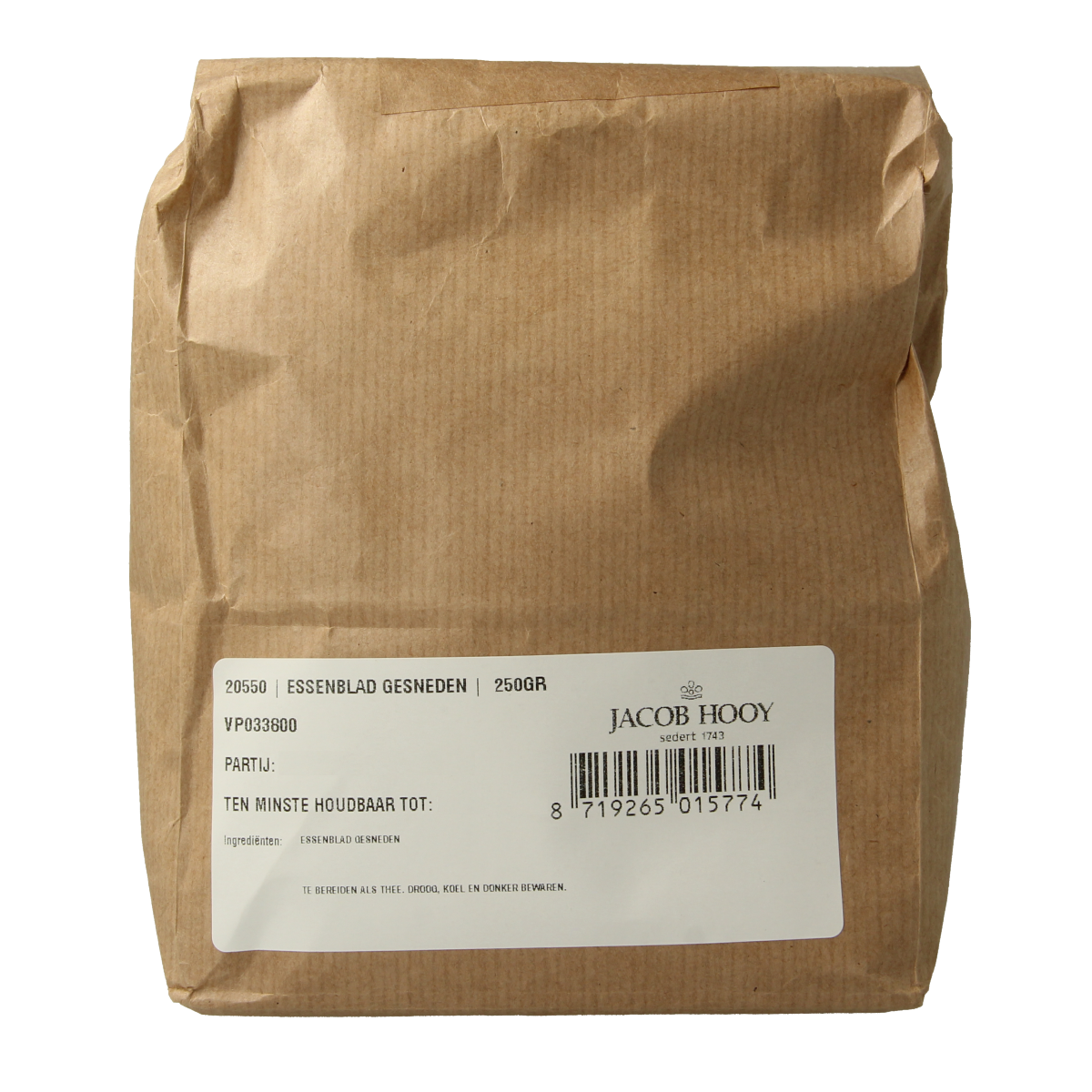 Jacob Hooy Esblad 250.00 Gram