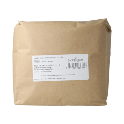 Jacob Hooy Groene thee/gunpowder 1.00 Kilogram