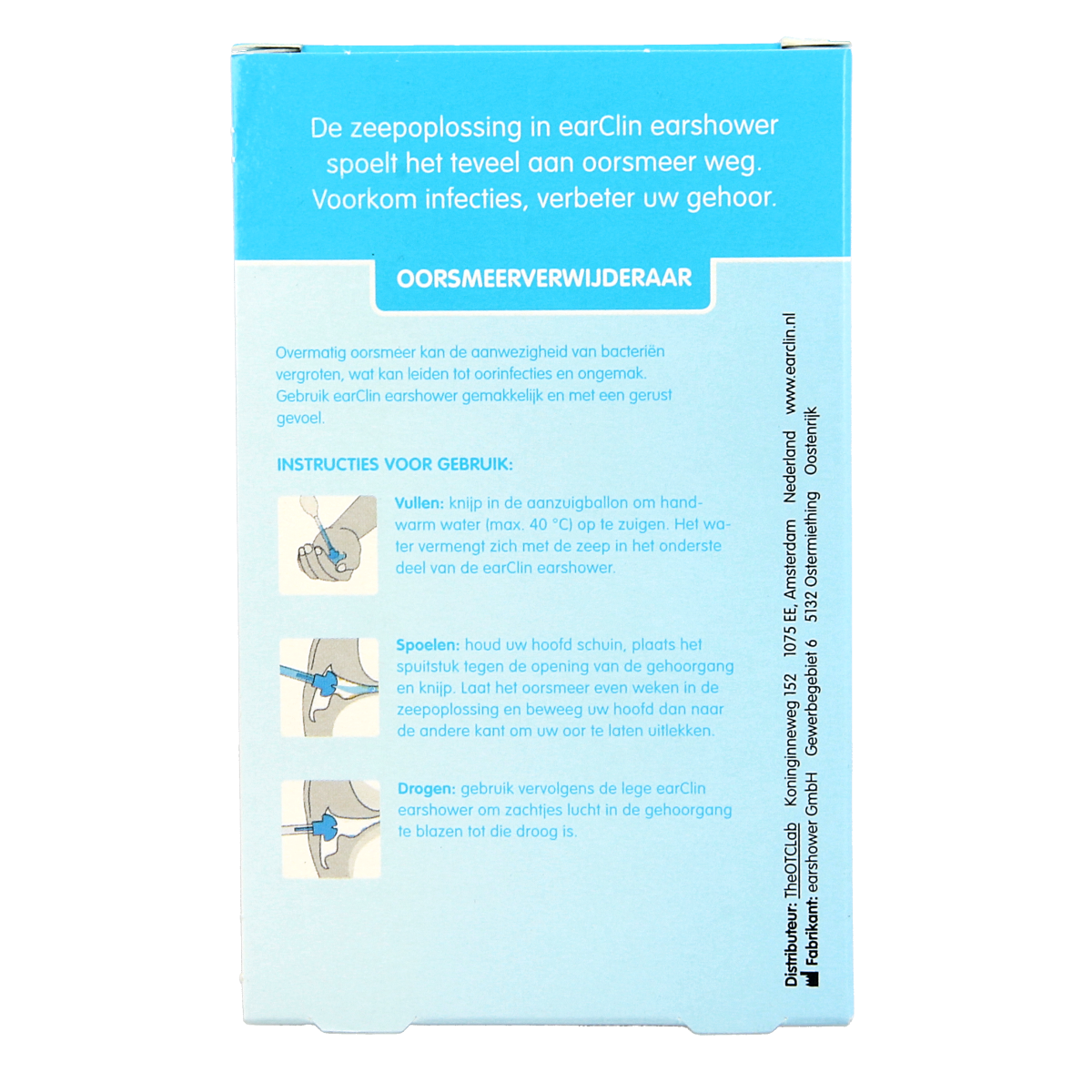 Earclin Earshower adult 1.00 Stuks