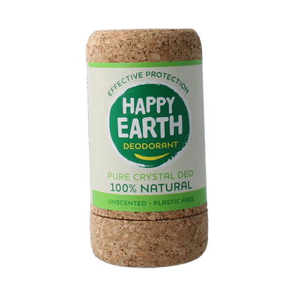 Happy Earth Pure crystal deodorant unscented 90.00 Gram