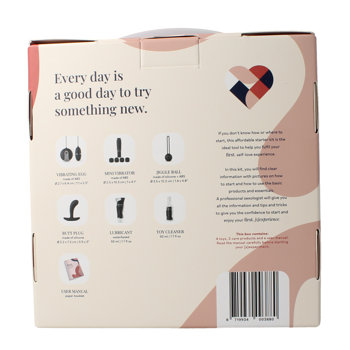Loveboxxx First self love experience starterset 1.00 Stuks