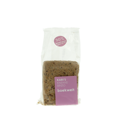 Kari's Crackers  Knekkebrod boekweit bio 185.00 Gram